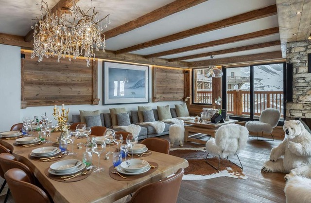 Appartement élégant avec jacuzzi à Val-d'Isère - 4 chambres en suite, proche piste de Bellevarde - FR-1-567-87
