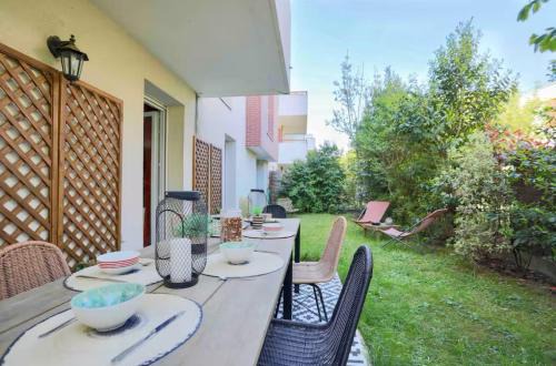 Appartement 6 personnes jardin parking
