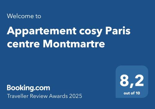 Appartement cosy Paris centre Montmartre