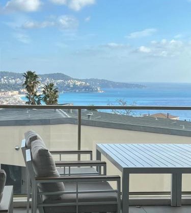 Appartement d'exception vue mer Nice Blue Pearl