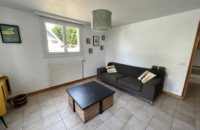 Appartement en rdv Avec Jardin Privatif 6 Personnes à 5 min de la Plage à Pieds
