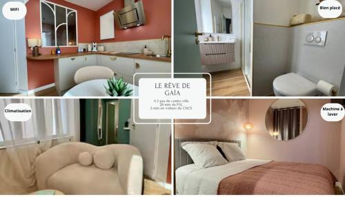 Appartement Le rêve de Gaïa Climatisation et Wifi