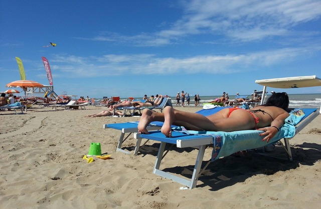 Appartment on the Beach with big Balcony "Seaview" for up 7 persons in Rimini