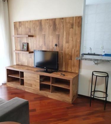 Apto com cozinha e lavanderia