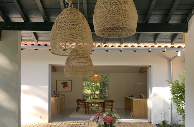 Architect-designed villa Bassussarry, 10mn from Btz/Anglet