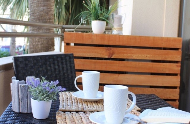 Arrive near the beach & feel good.
