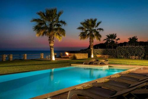 Astounding Seafront Kefalonia Villa 3 Bedrooms Villa Alegria Private Pool & Amazing Sea Views Minies