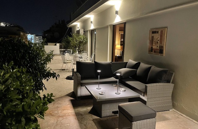 Athens Neos Kosmos Penthouse, city and sea view