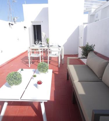 Atico Terraza Cadiz Centro Ascensor Playa de la Caleta