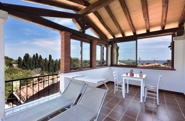 Attico Miramare - sea and mountain views. Beach within walking distance
