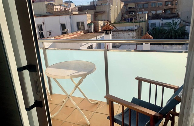 Attractive apartment with balcony and roof terrace