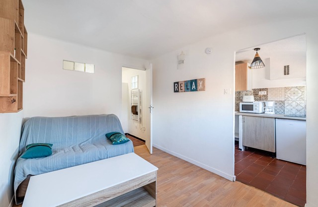 Attractive, renovated and fully-equipped 19m² studio. Air conditioning