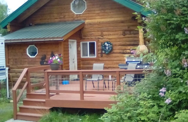 Authentic Alaskan Log Cabin