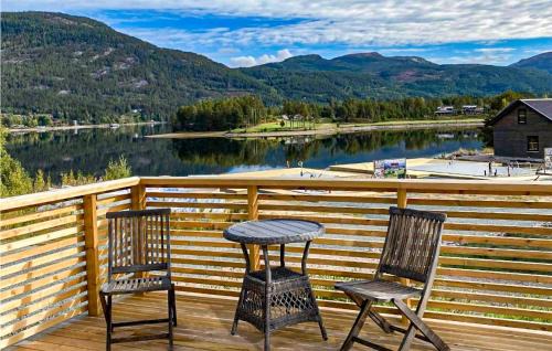 Awesome Home In Vrådal With Lake View