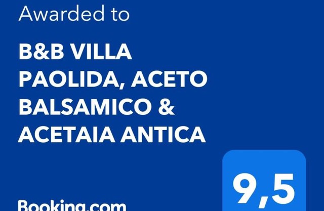 B&B VILLA PAOLIDA,ACETO BALSAMICO & Tastings