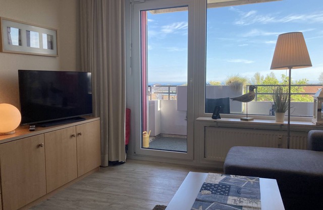 Baltic Sea view from the "Möwennest" in Haus Berolina