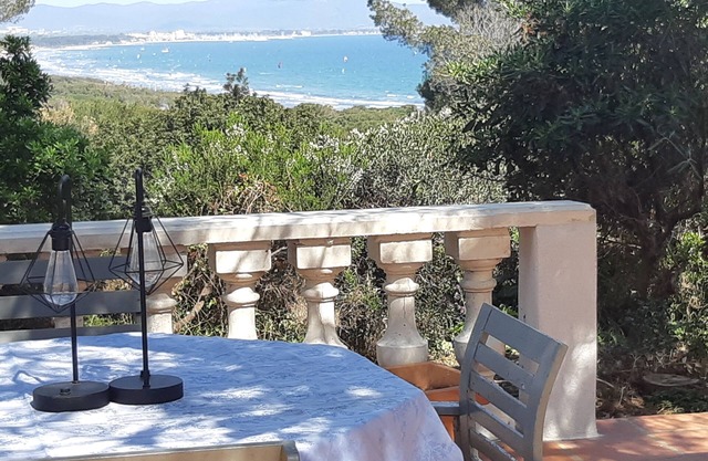 Bastide Giens Superbe VUE MER Piscine