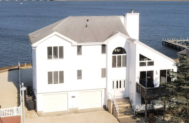 Bayfront Home with Pier, Multi-Level Decks & Stunning LBI Views