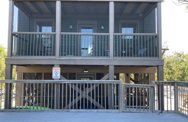Bayfront house with dock and pool. Enjoy spectacular views of St Joe Bay.