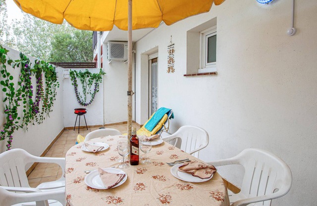 Beach front apartment