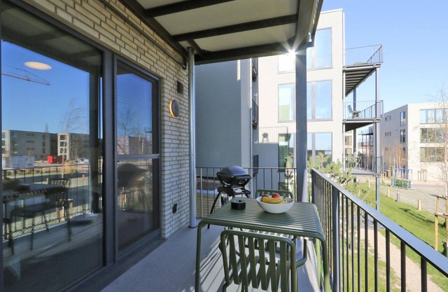 Beach front apartment