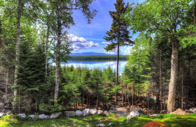 Beach Front Retreat - Private home on Mooselookmeguntic Lake