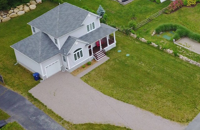 Beach house with water views, private beach parking, Kayaks bikes & much more!