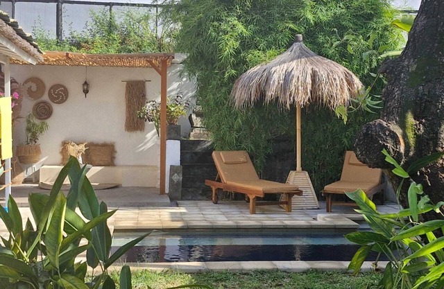 Beach Side, Villa, 3 Bedroom, private pool, 5min walk to Restaurant & shops.