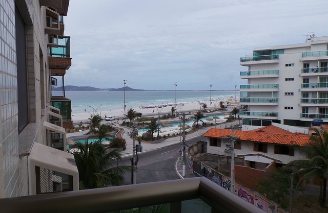 Beachfront apartment, Praia do Forte, Cabo Frio, RJ