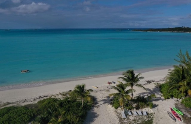 BEACHFRONT APT- SPACIOUS KING or TWIN Bedroom + shower room on HOOPERS BAY BEACH