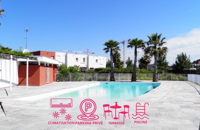 Beautiful 4-Room Villa with Modern Amenities, 800m from the Beach