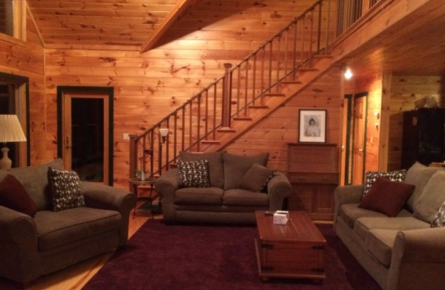 Beautiful Adirondack Lakefront Custom Home