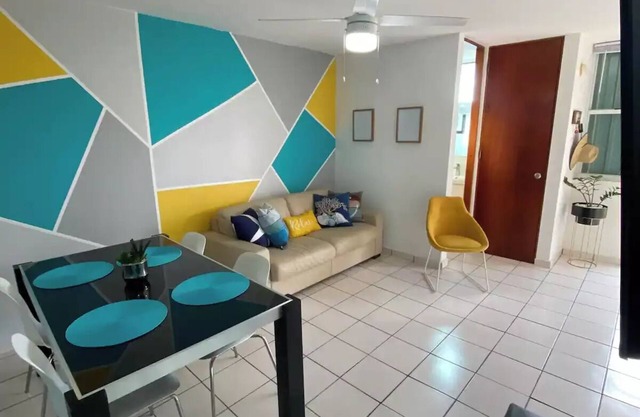 Beautiful Apt with pool and steps from the beach