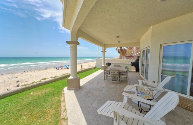 Beautiful Beachfront Oceanfront Home Water Slides Las Palmas Resort Sandy Beach