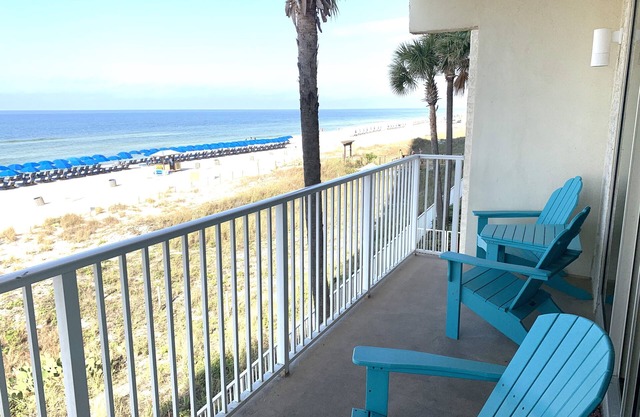 Beautiful Beachfront 2nd Floor Condo w/Direct Ocean Views Panama City Beach, FL