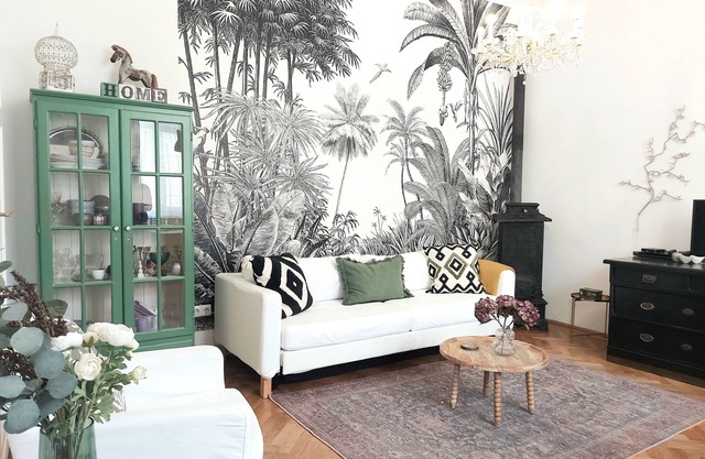 Beautiful, quiet, central flat with A/C,2-6 people, 76 m 2