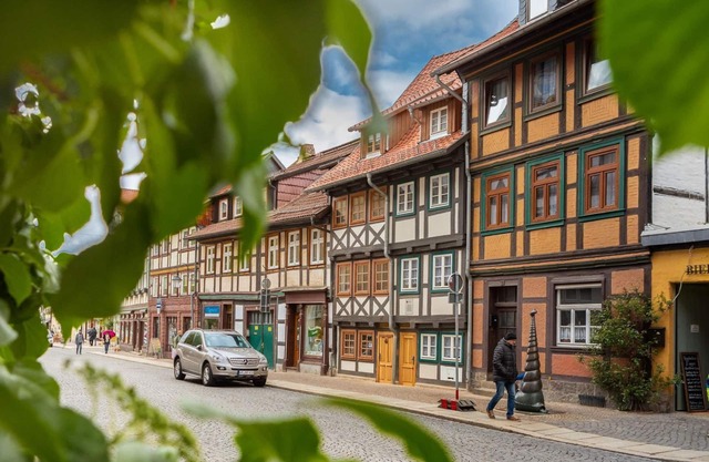 Beautiful sibling houses in the heart of Wernigerode