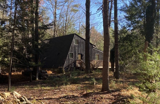 Beautiful stream side cottage in the woods
