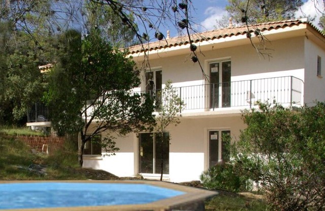 beautiful villa in a quiet pine forest