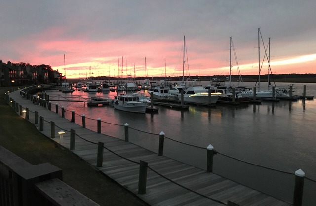 Beautiful Waterfront Villa on Deep Water At Bohicket Marina, Seabrook Island, SC