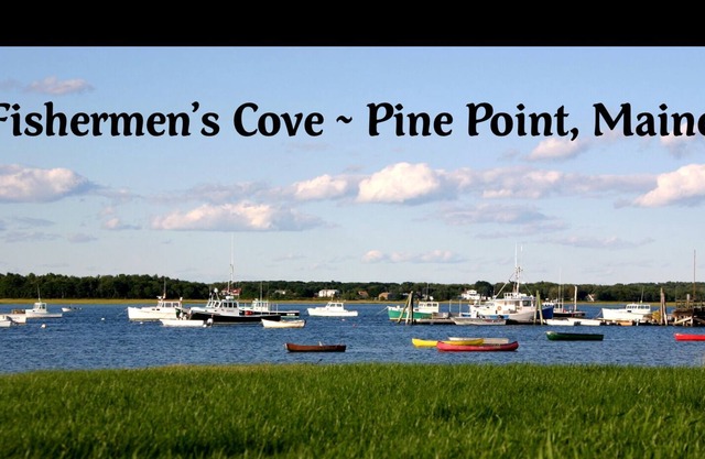 Beautiful Waterfront Coastal Cottage in Pine Point, Maine. Right on the Harbor