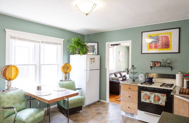 Beautifully designed warm and cozy Detroit artist hideaway!