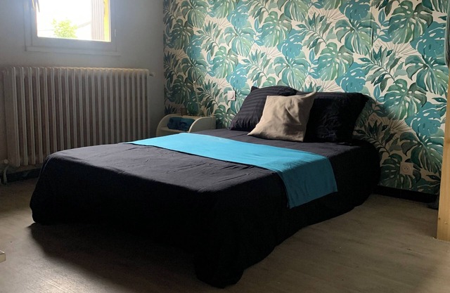 Bedroom + bathroom