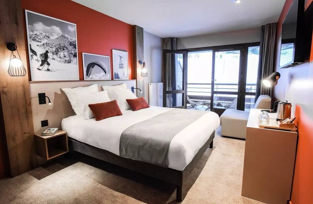 Belambra Clubs Flaine Panorama - All inclusive - 2 Premium Rooms 4 Adults and 1 Child View Balcony
