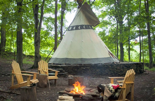 Bellfire Tipi - A forest adventure awaits
