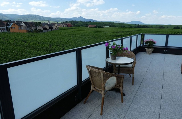 Between KAYSERSBERG elected favorite village of the French in 2017 and RIQUEWIHR.