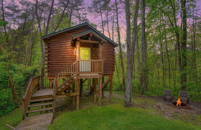 Blue Rose Cabins - Treetops Cabin
