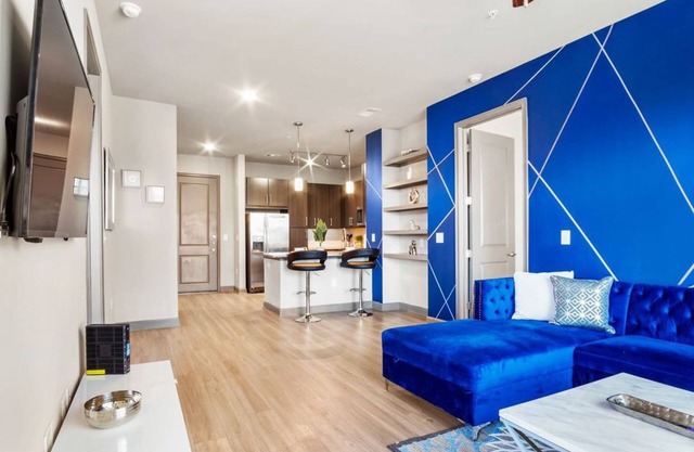 Blue & Silver Stylish Retreat