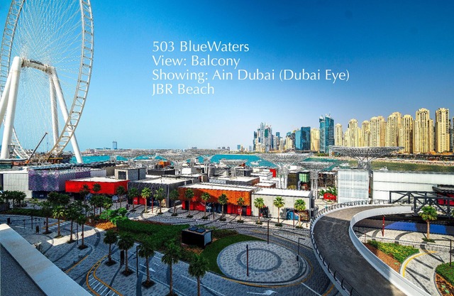 Bluewaters Island condo for short stay
