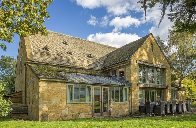 Both properties are wonderfully restored barn conversions in the Cotswolds.